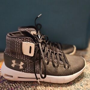 Under Armour HOVR‎ Havoc 2 High Top Basketball Shoes Black Mens Size 7.5
